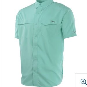 NWT Huk Tide Point Short Sleeve